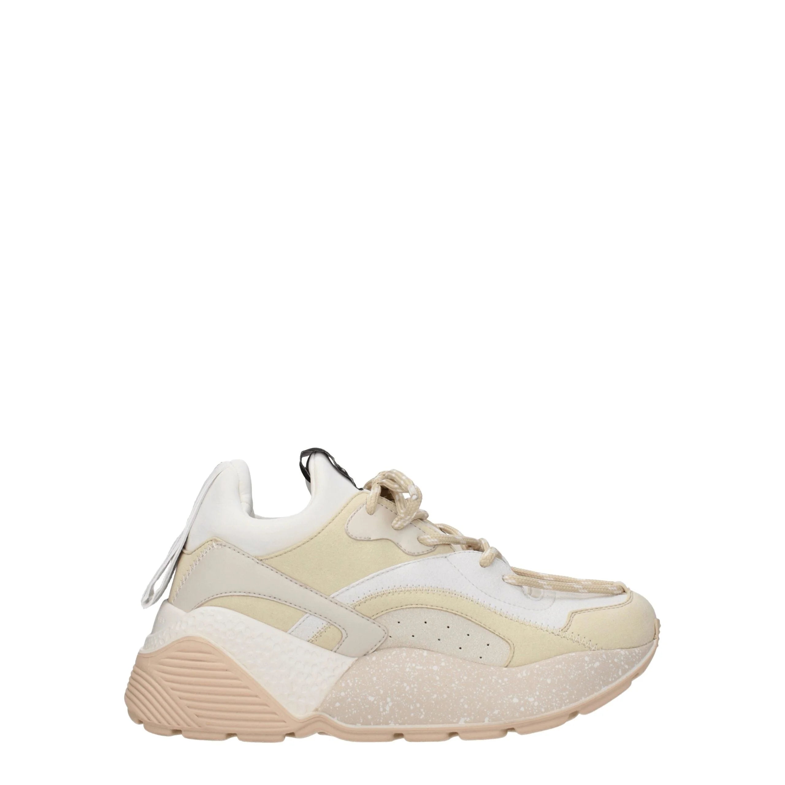 Stella McCartney Beige Leather Chunky Sneakers - EU40/US10
