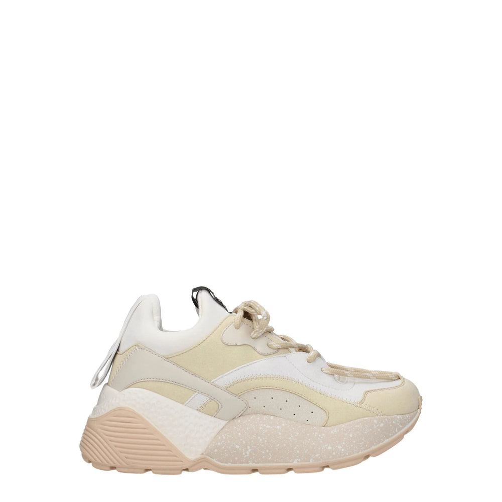 Stella McCartney Beige Leather Chunky Sneakers - EU40/US10