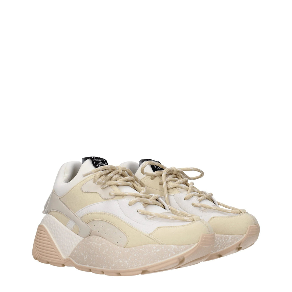 Stella McCartney Beige Leather Chunky Sneakers - EU40/US10