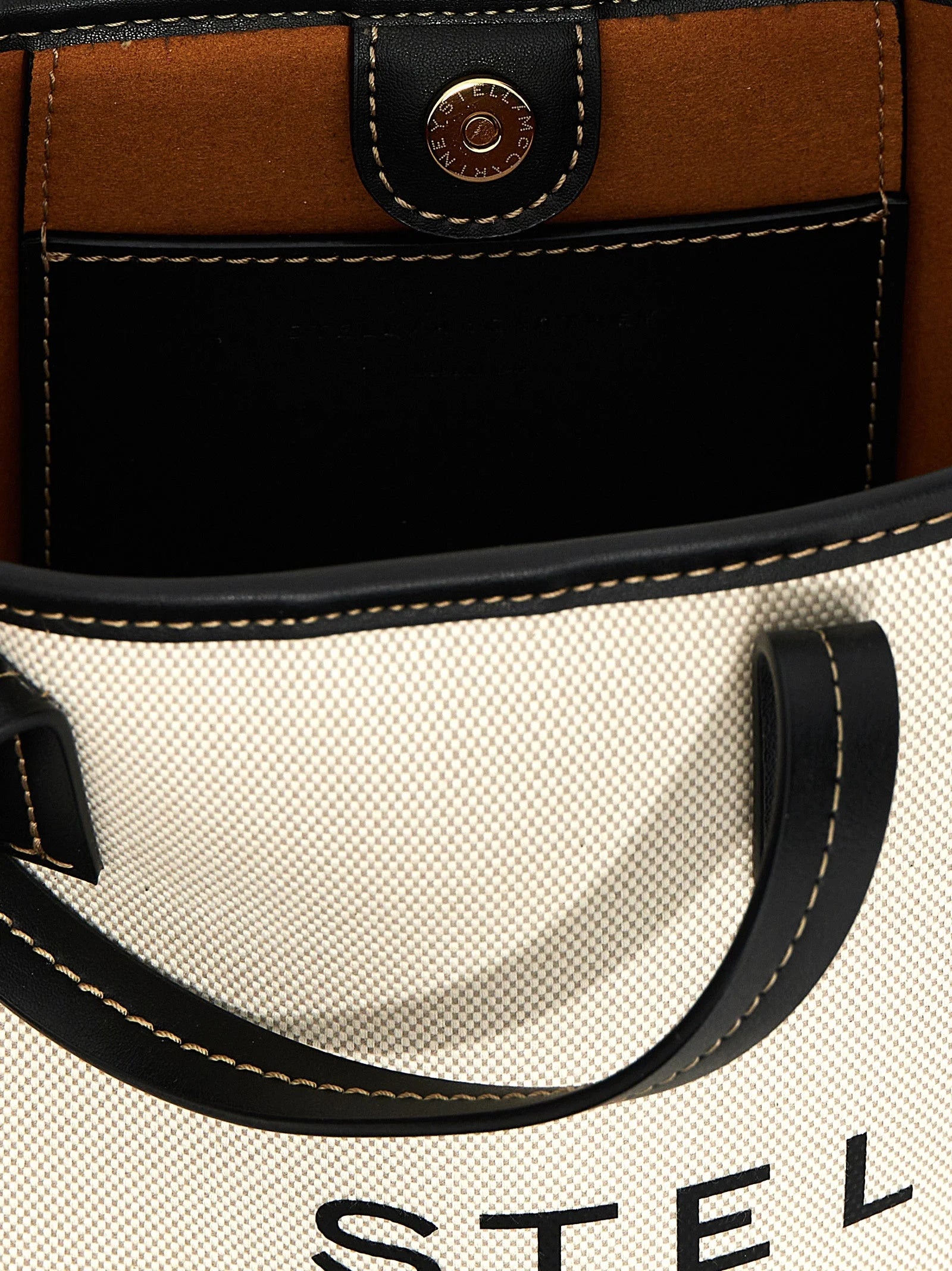 Stella McCartney Beige Polyamide Tote Bag