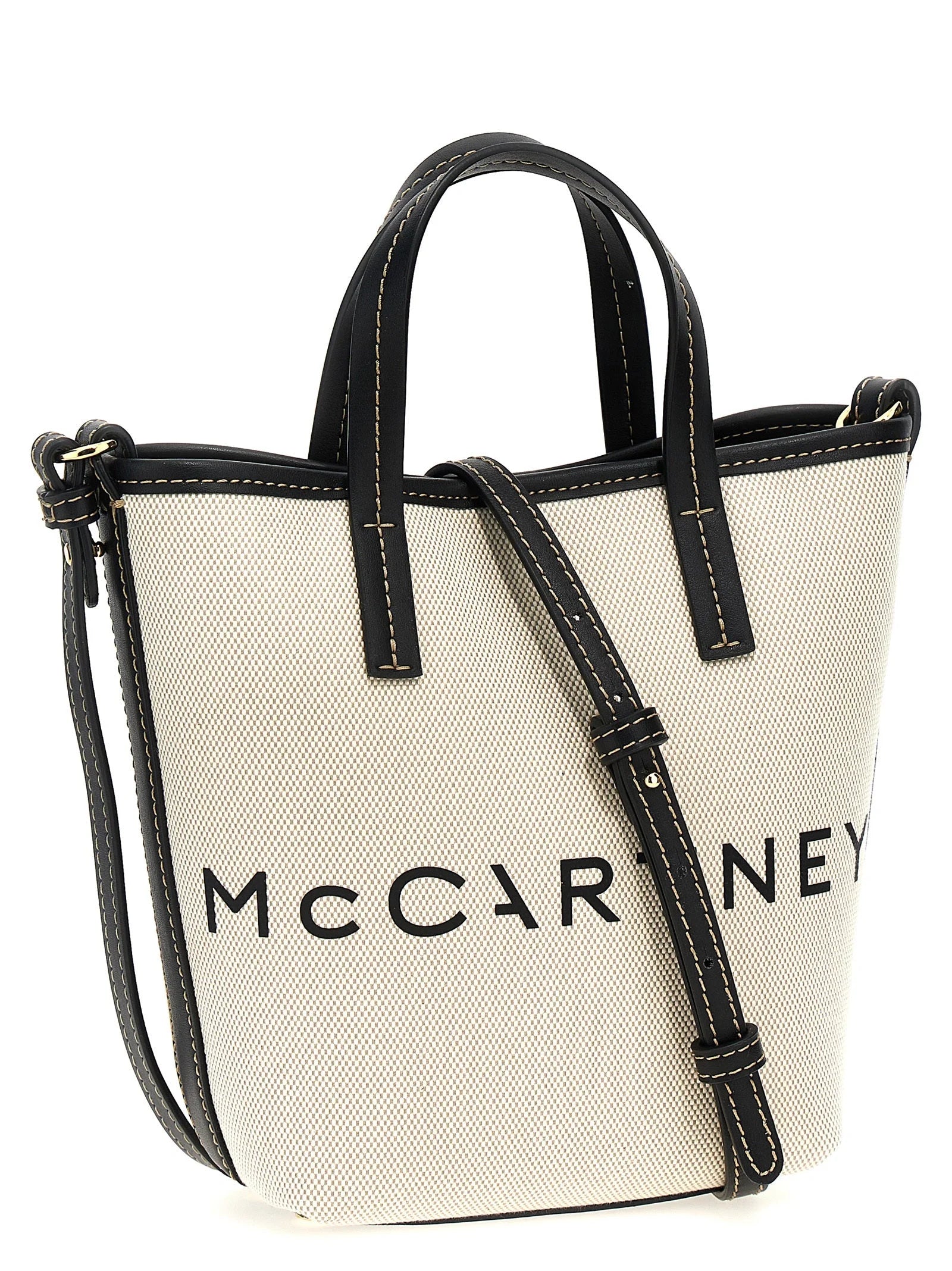 Stella McCartney Beige Polyamide Tote Bag