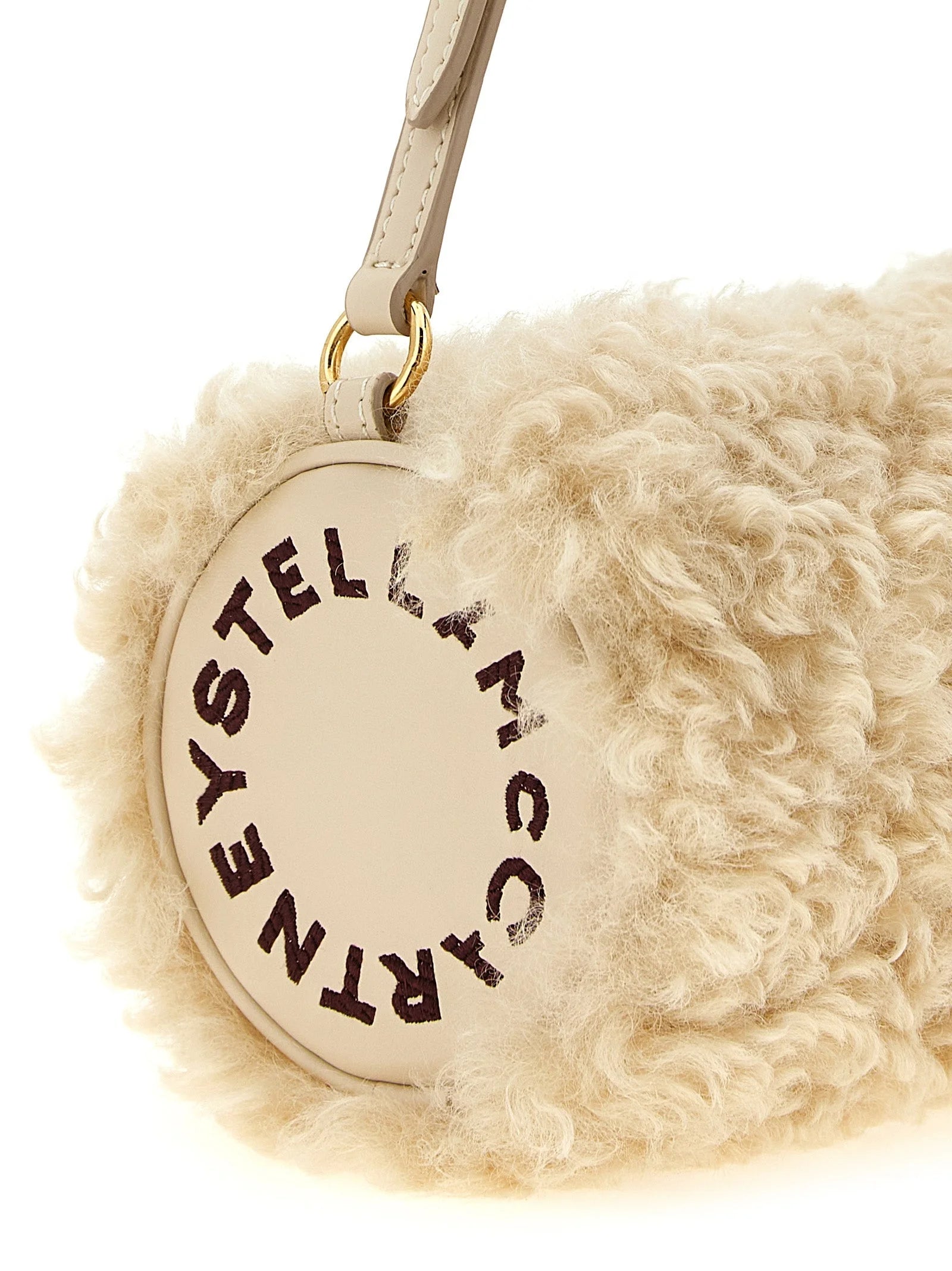 Stella McCartney Beige Polyester Clutch Bag