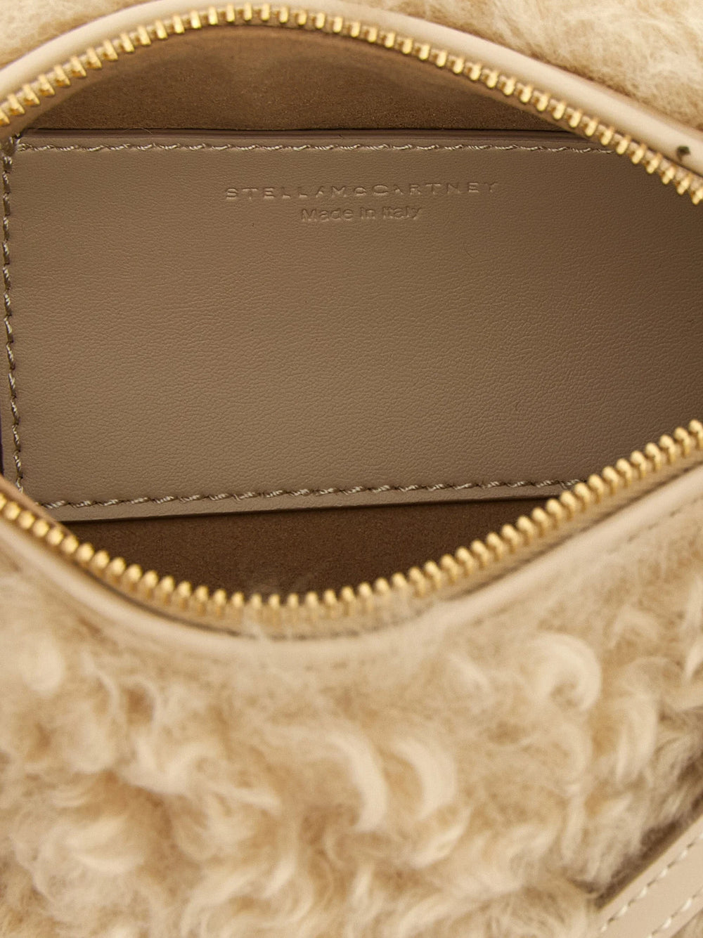 Stella McCartney Beige Polyester Clutch Bag