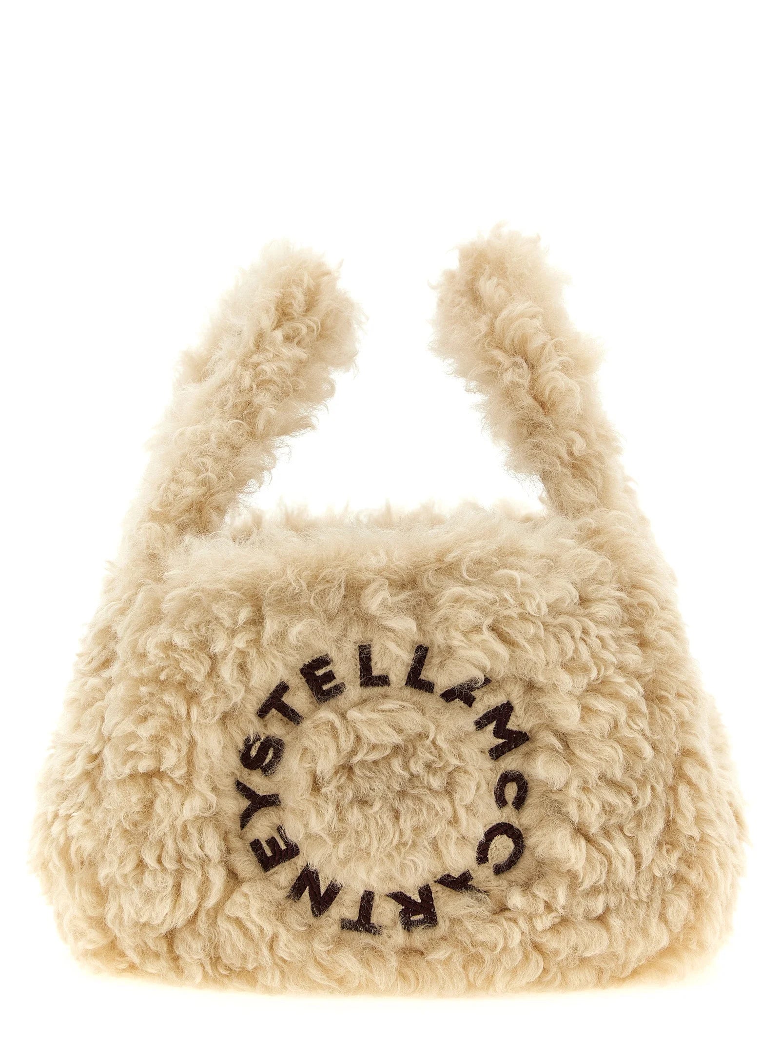 Stella McCartney Beige Polyester Shoulder Bag
