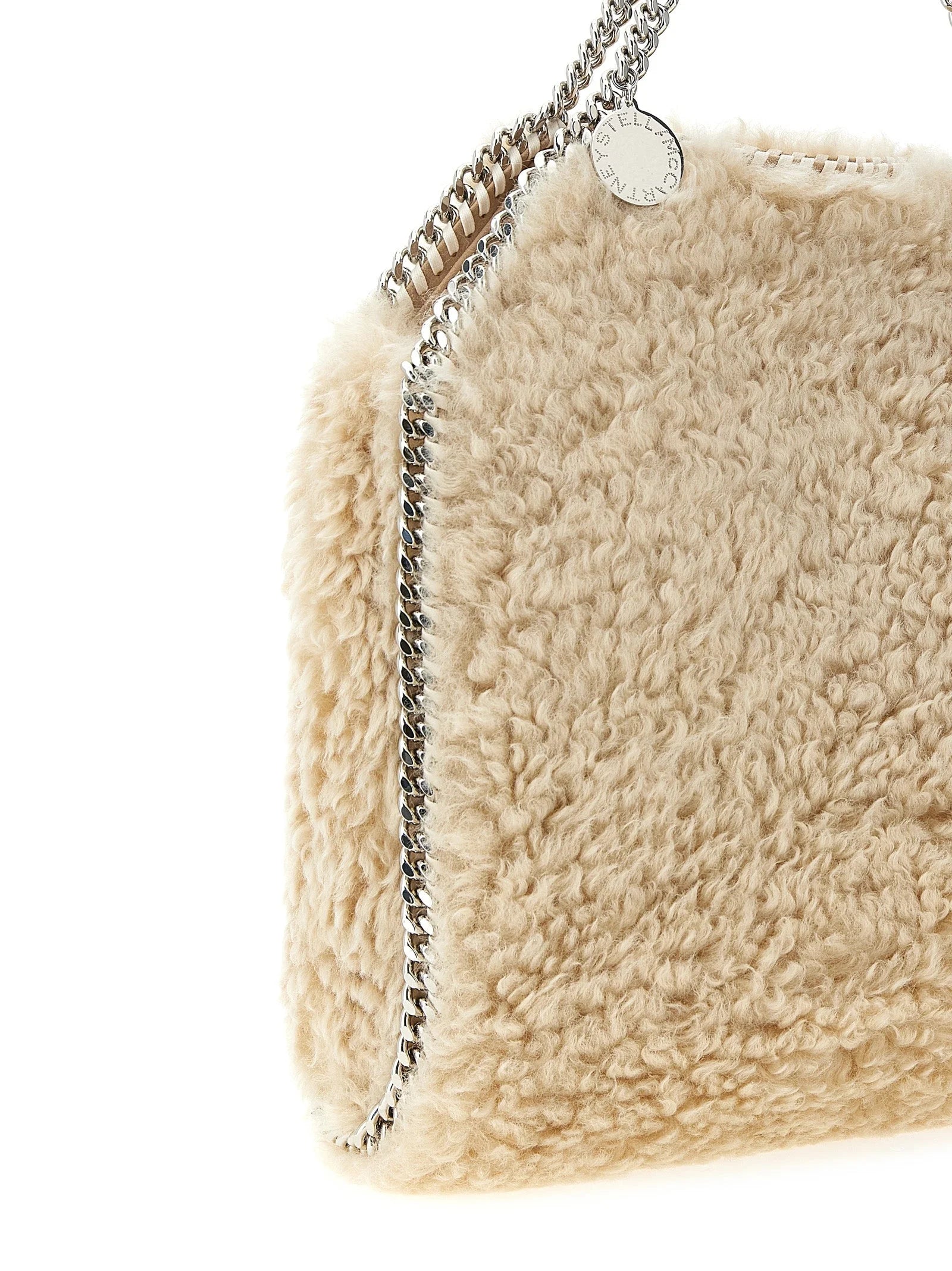 Stella McCartney Beige Polyester Shoulder Bag