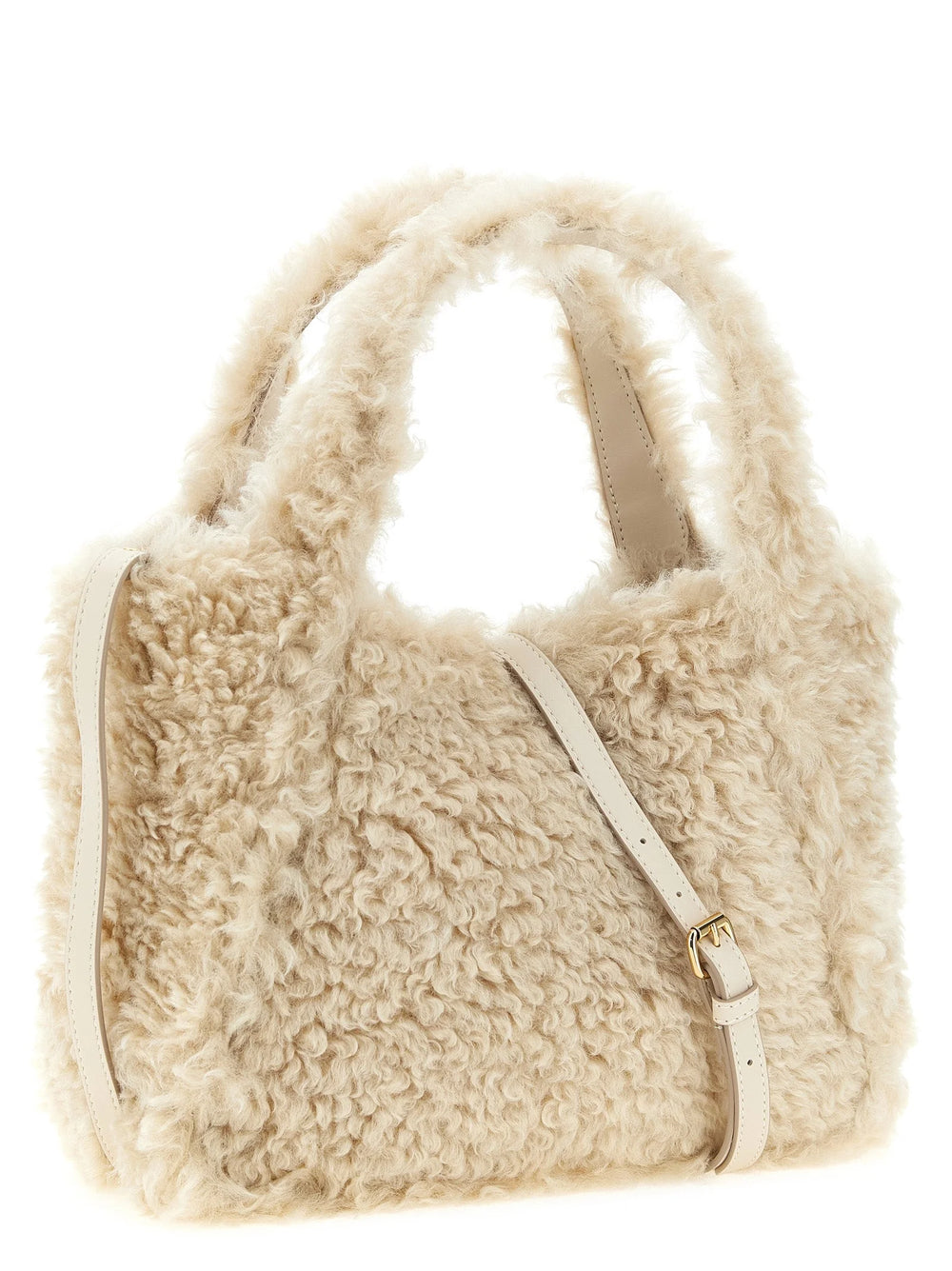 Stella McCartney Beige Polyester Tote Bag