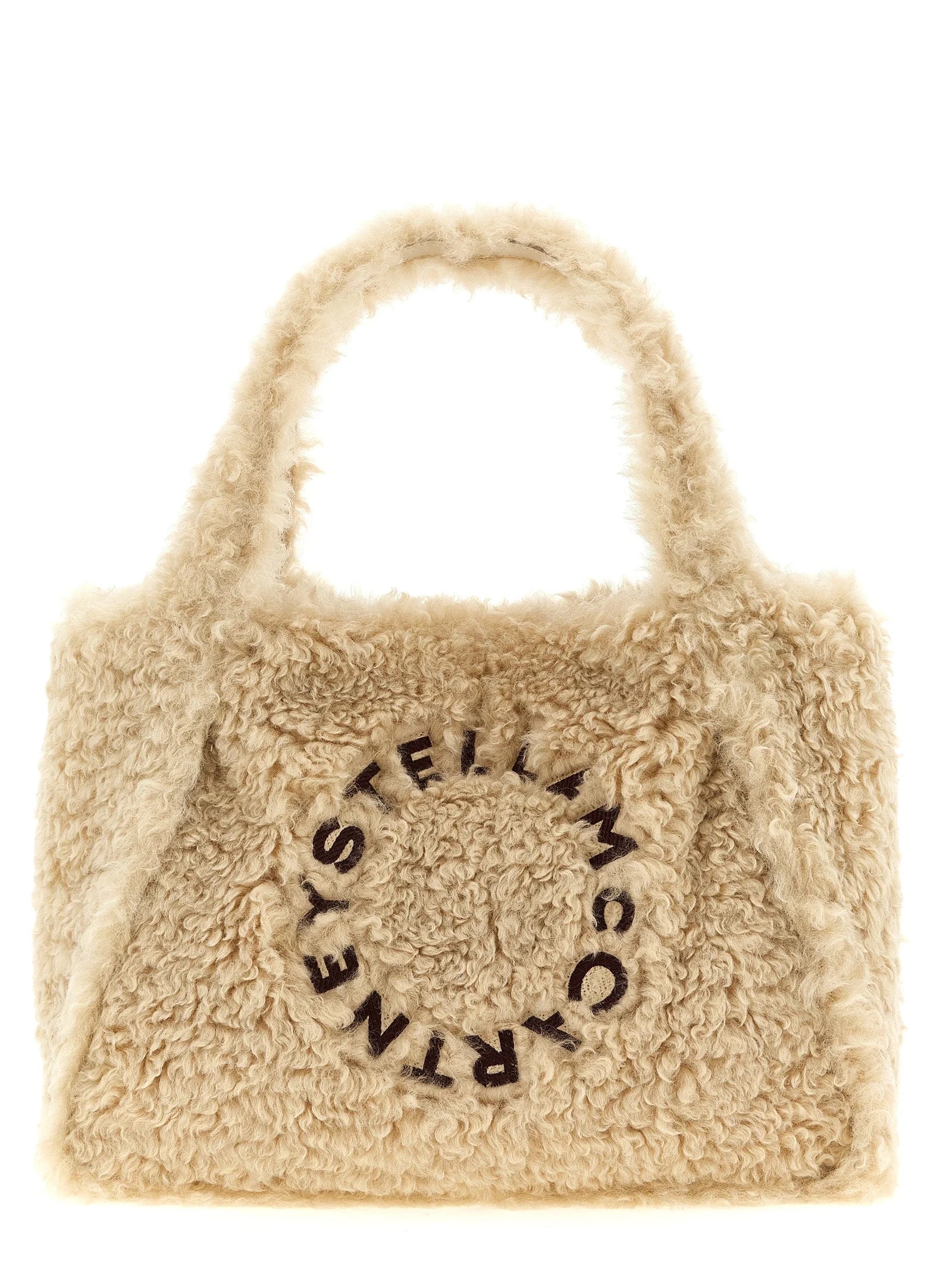 Stella McCartney Beige Polyester Tote Bag