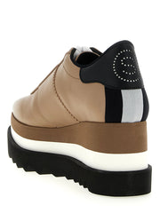 Stella McCartney Beige Polyethylene Wedge Sandals - EU34.5/US4.5