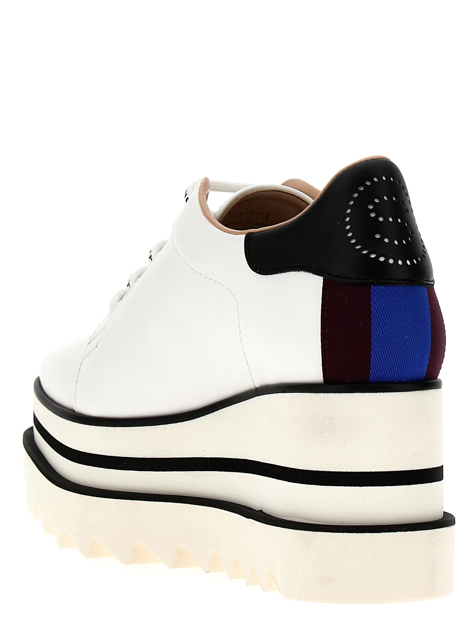 Stella McCartney Bicolor Polyethylene Wedge Sandals - EU40/US10