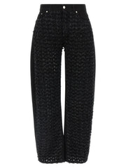 Stella McCartney Black Cotton Jeans Denim