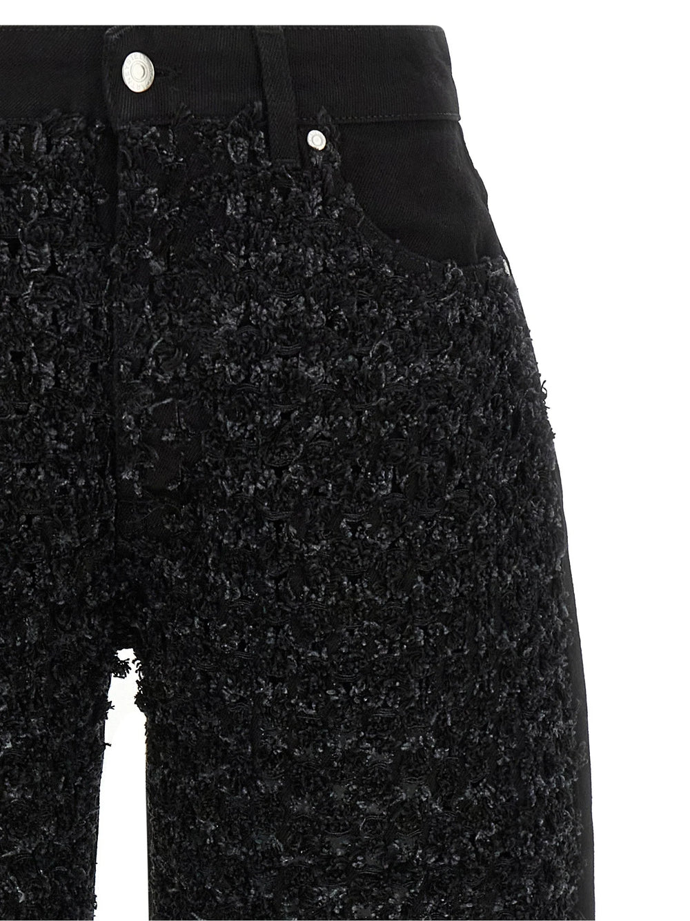 Stella McCartney Black Cotton Jeans Denim