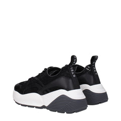 Stella McCartney Black Fabric Chunky Sneakers - EU38/US8