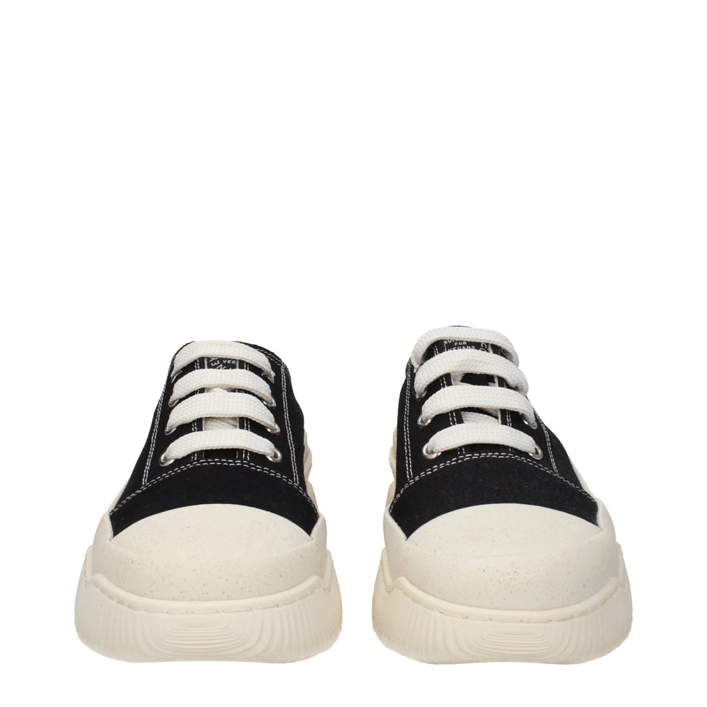 Stella McCartney Black Fabric Chunky Sneakers - EU41/US11