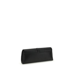 Stella McCartney Black Hemp Clutch Bag