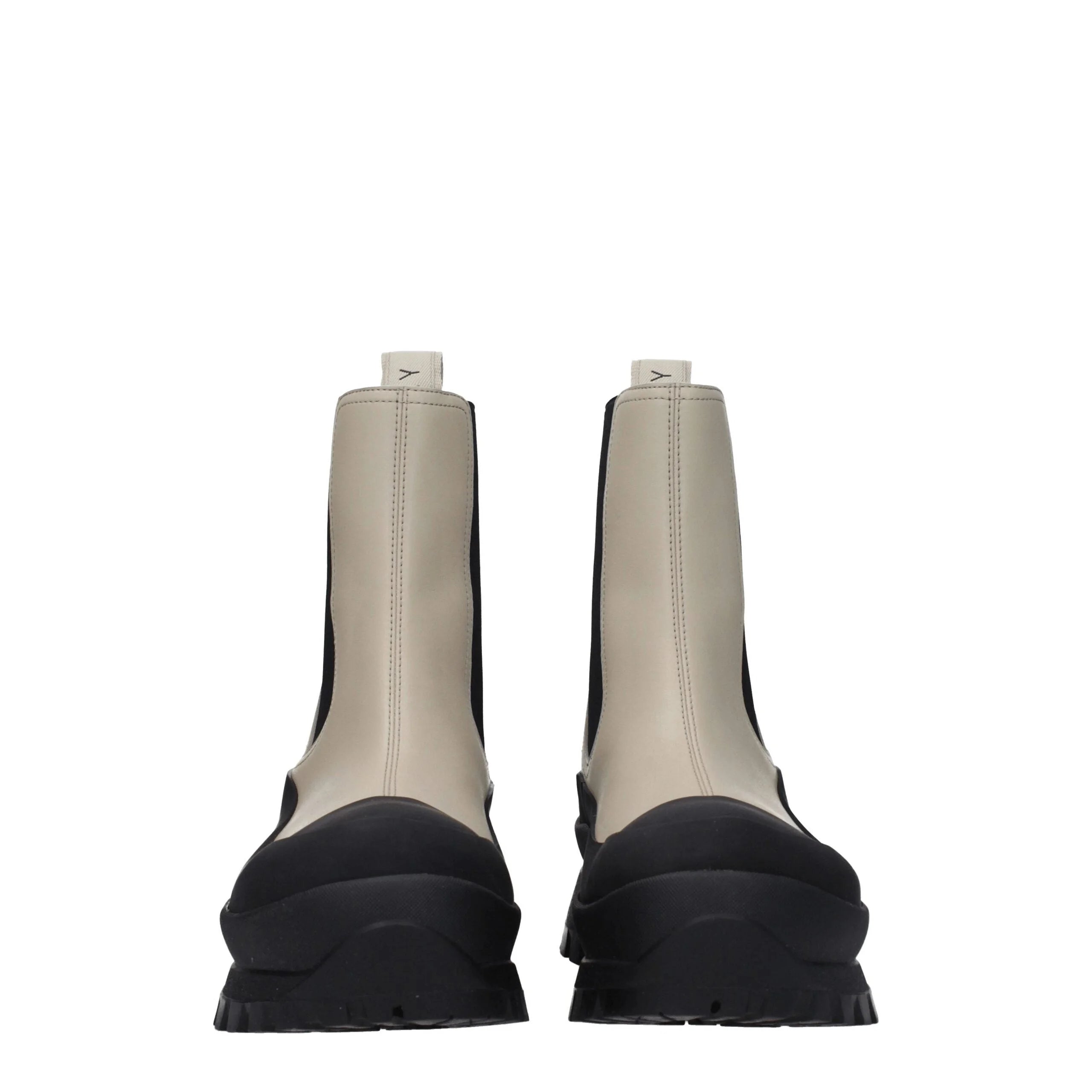 Stella McCartney Mustat nahka nilkkasaappaat - EU37/US7