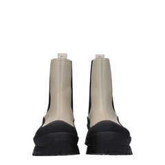 Stella McCartney Mustat nahka nilkkasaappaat - EU37/US7