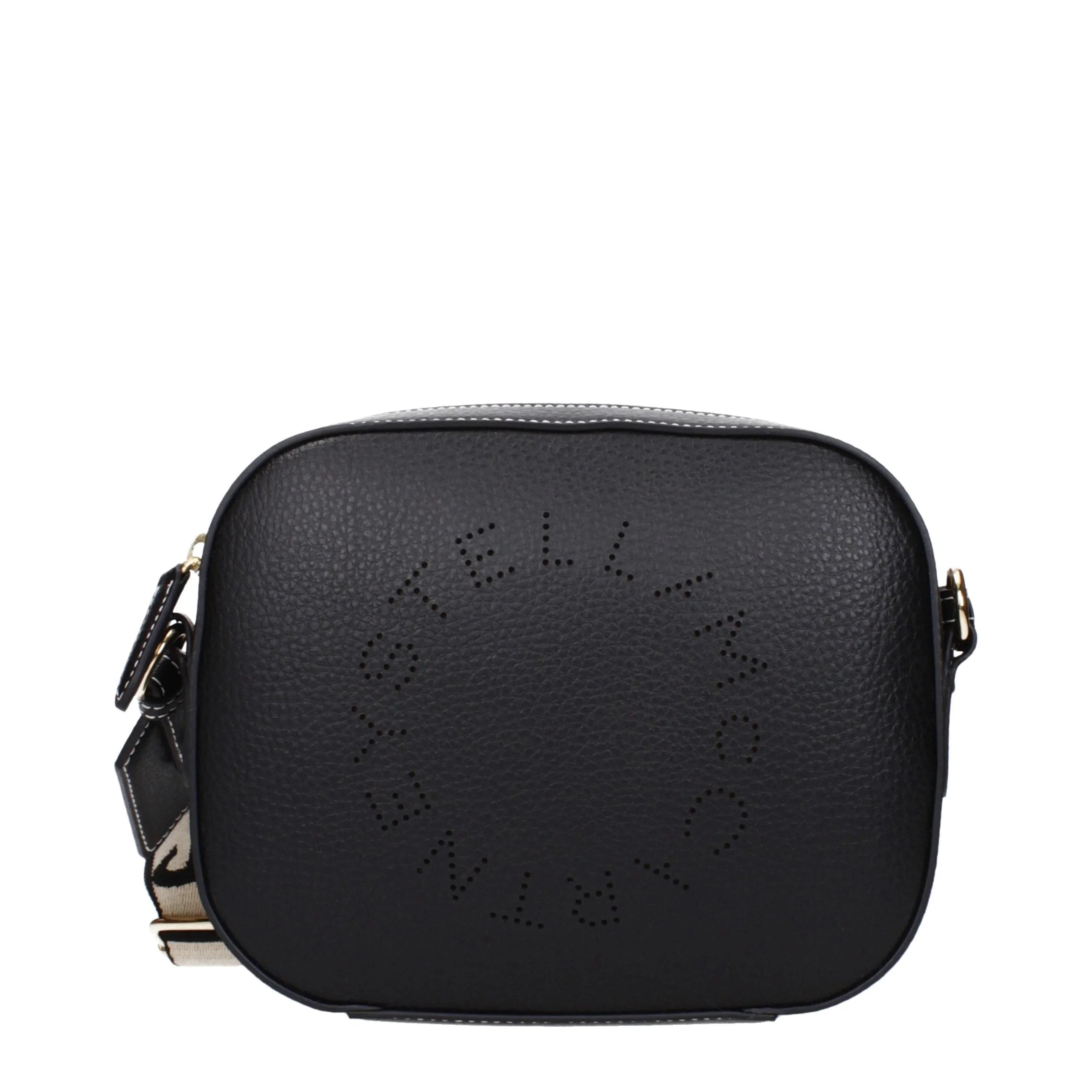 Stella McCartney Black Leather Crossbody Bag