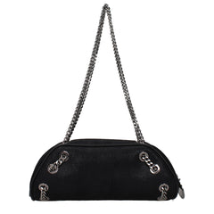 Stella McCartney Black Leather Shoulder Bag