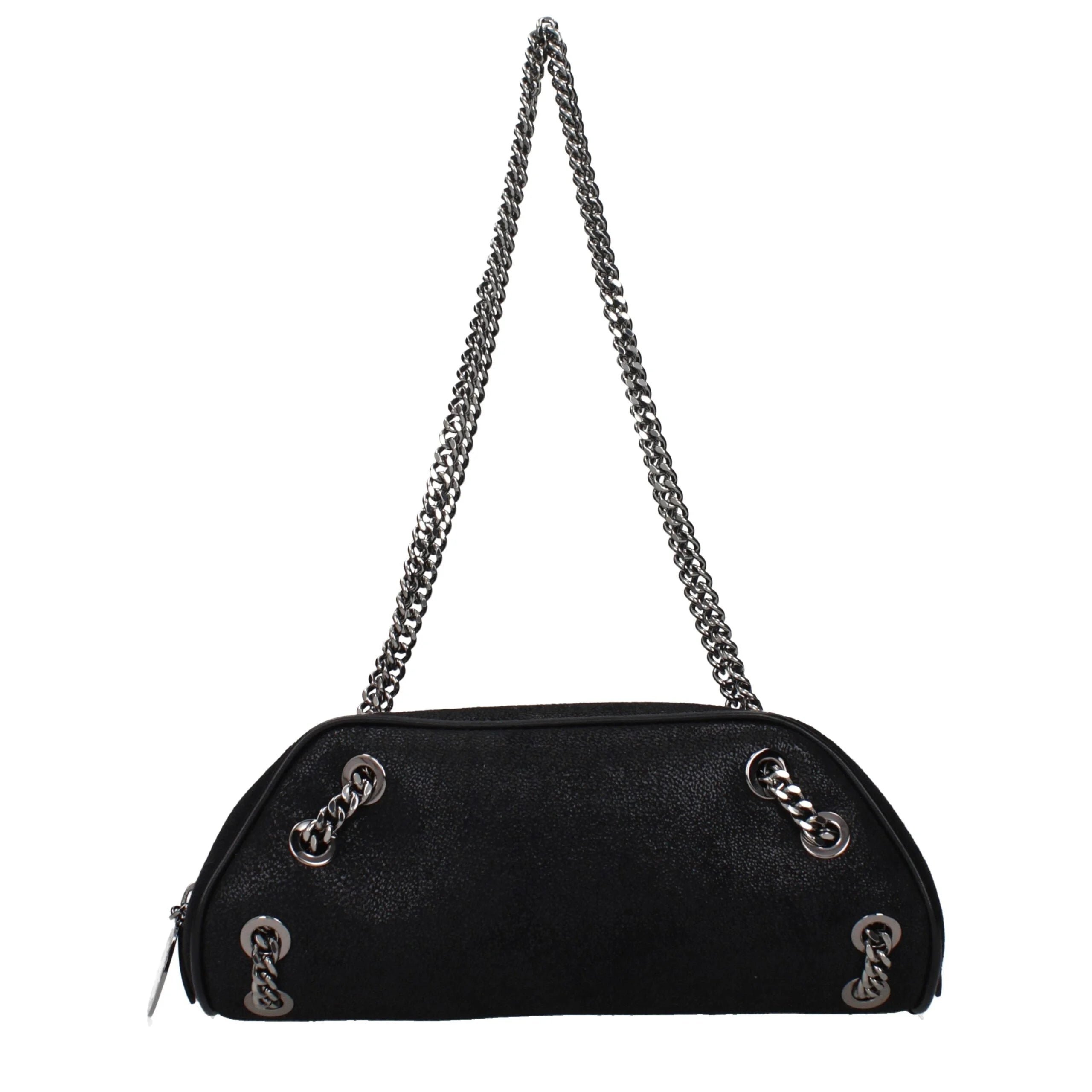 Stella McCartney Black Leather Shoulder Bag