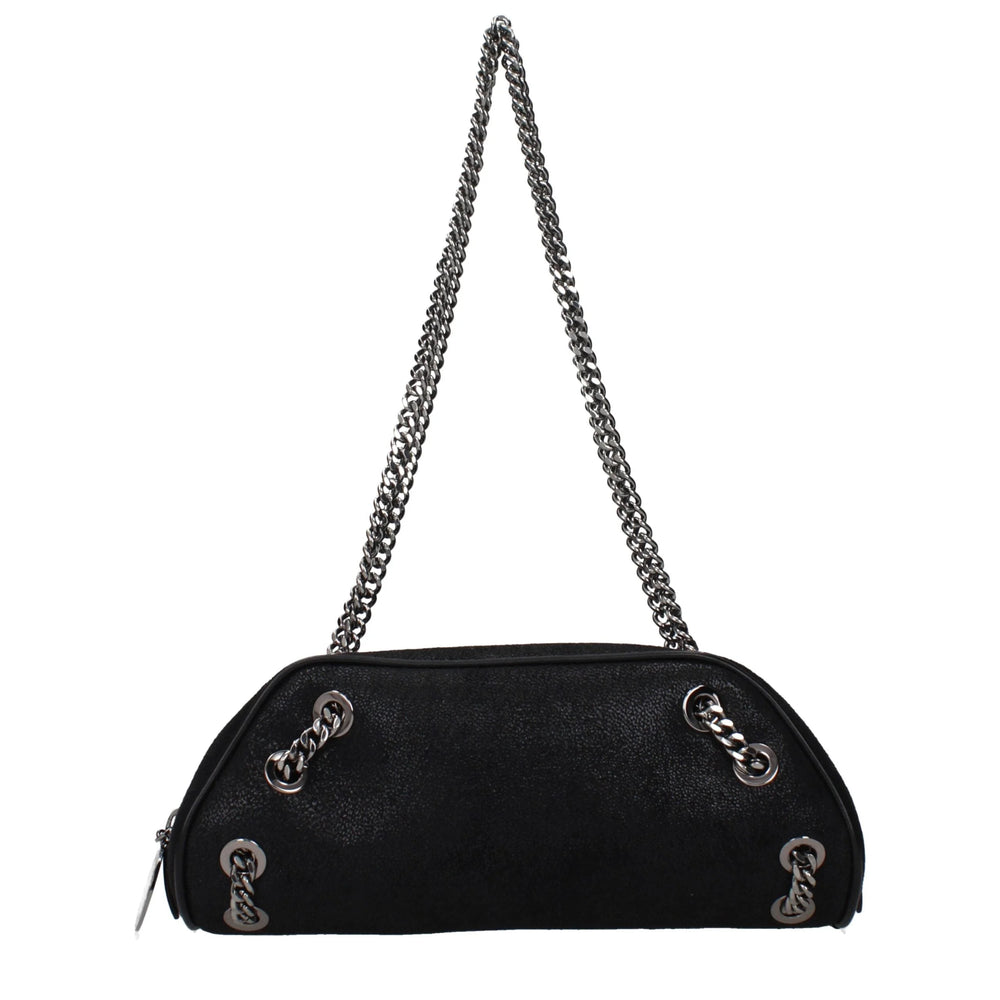 Stella McCartney Black Leather Shoulder Bag