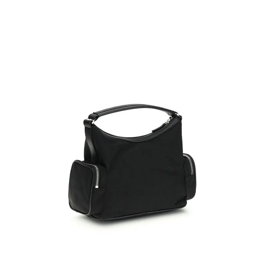 Stella McCartney Black Other Fibres Shoulder Bag