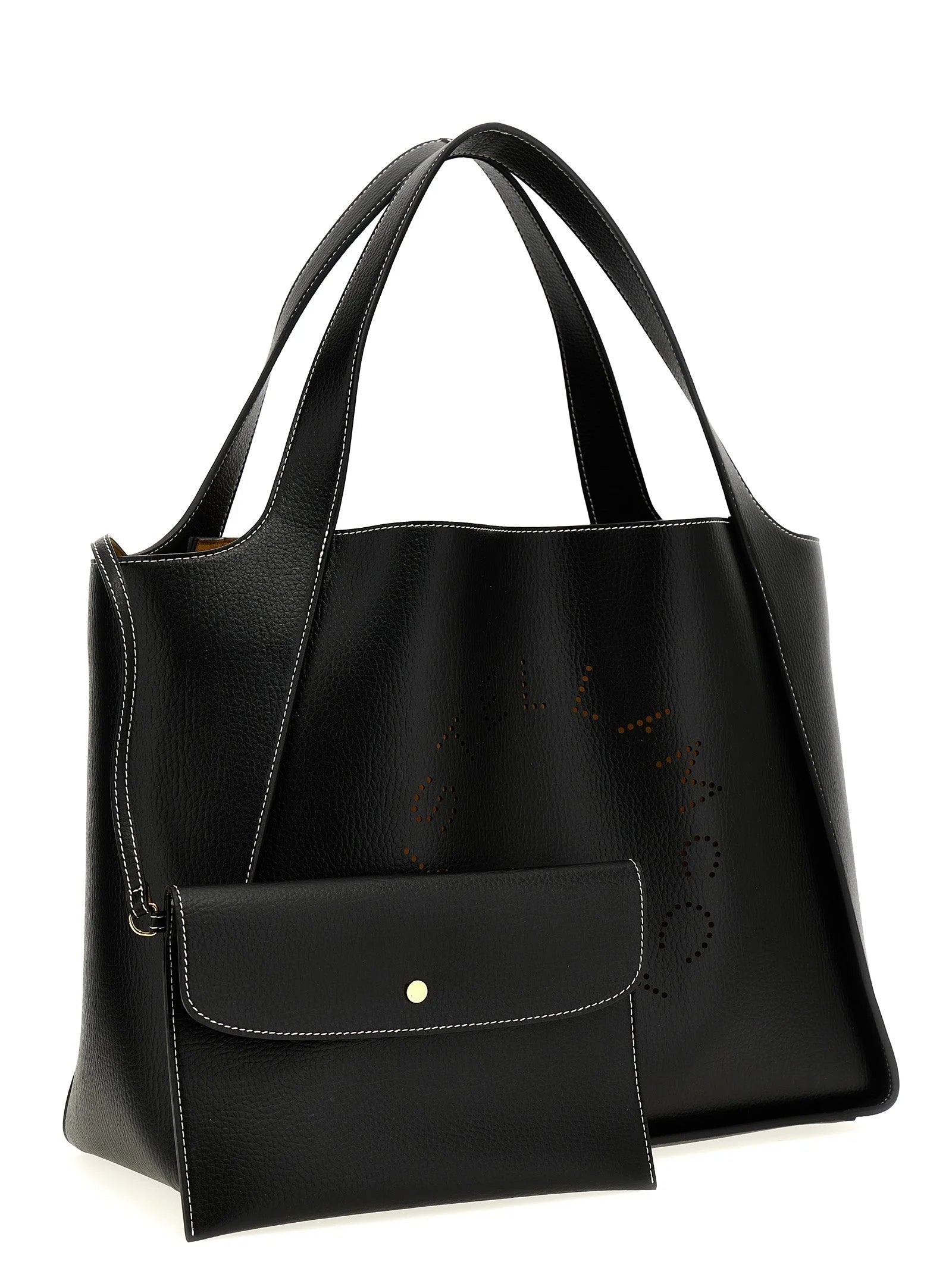 Stella McCartney Black Polyamide Tote Bag