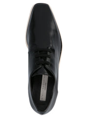 Stella McCartney Black Polyethylene Wedge Sandals