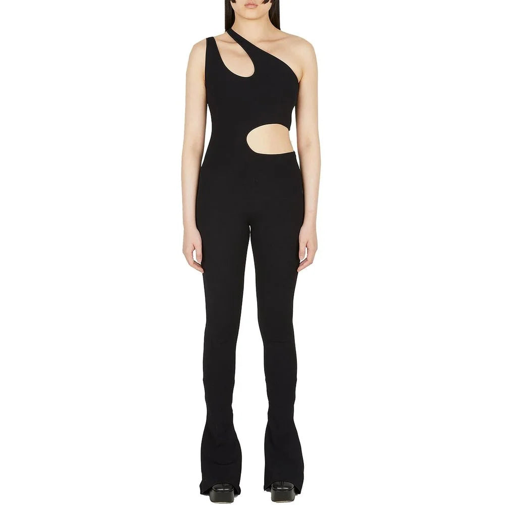 Stella McCartney Black Viscose Jumpsuit - 40