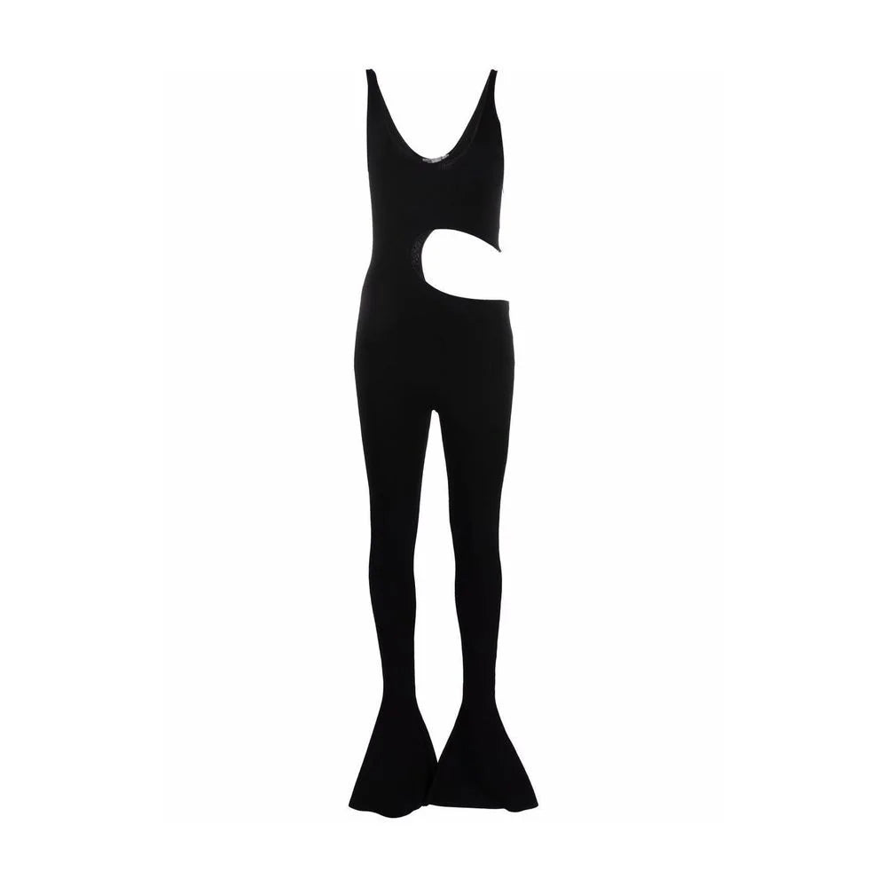 Stella McCartney Black Viscose Jumpsuit - 40