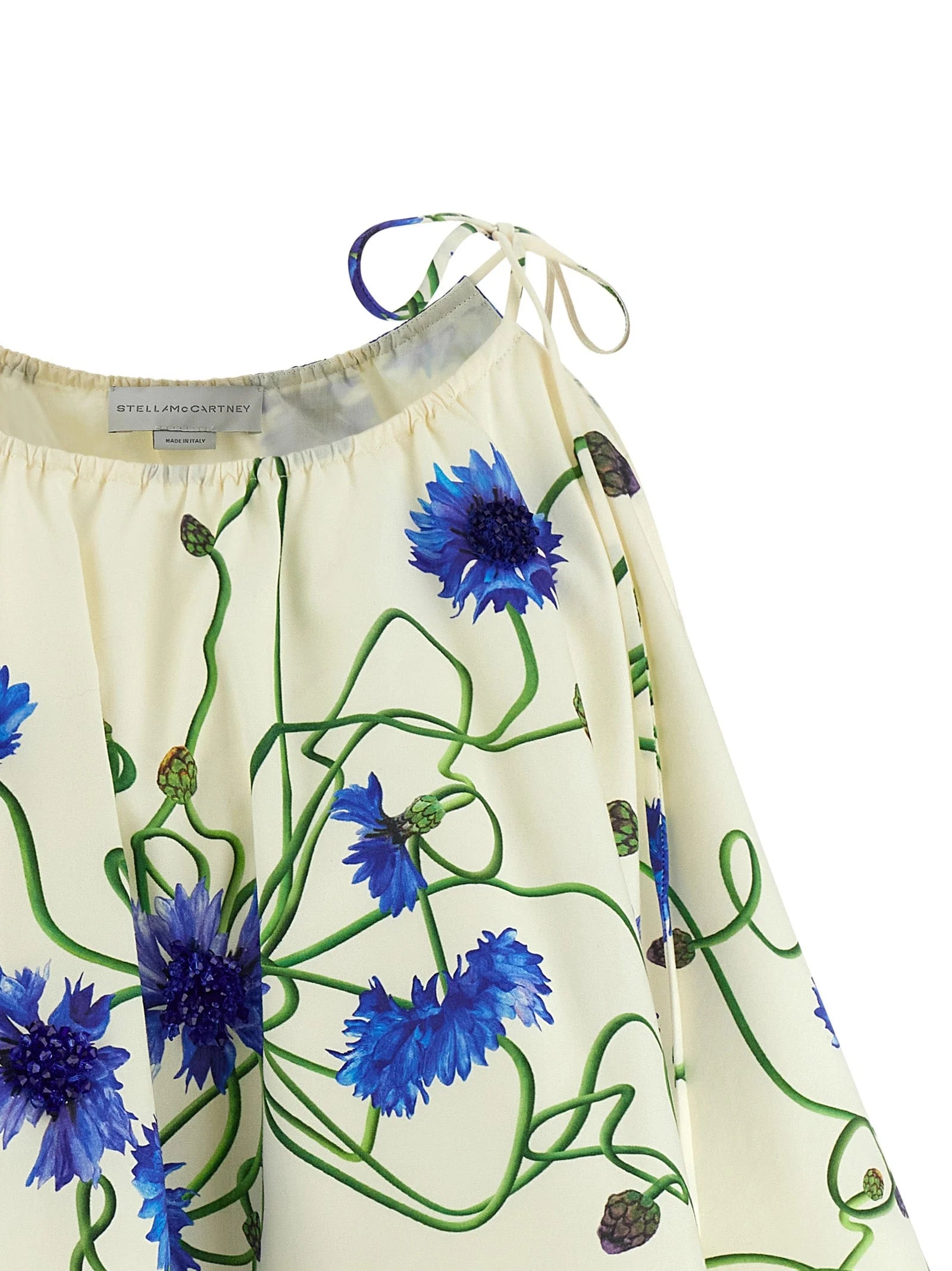 Stella McCartney Blue Cotton Blouse - IT36 | S