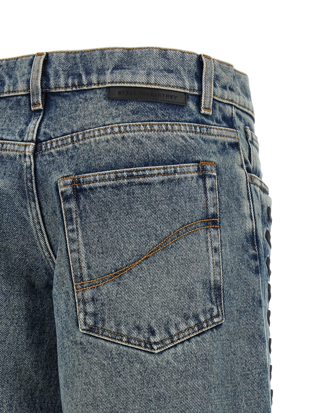 Stella McCartney Blue Cotton Jeans Denim