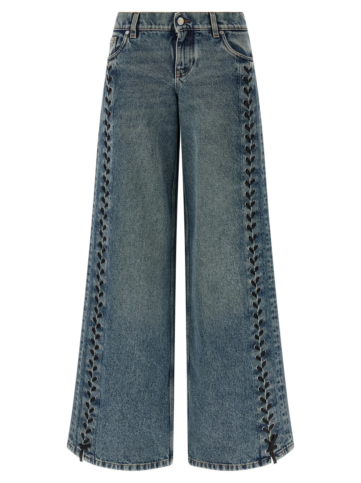 Stella McCartney Blue Cotton Jeans Denim