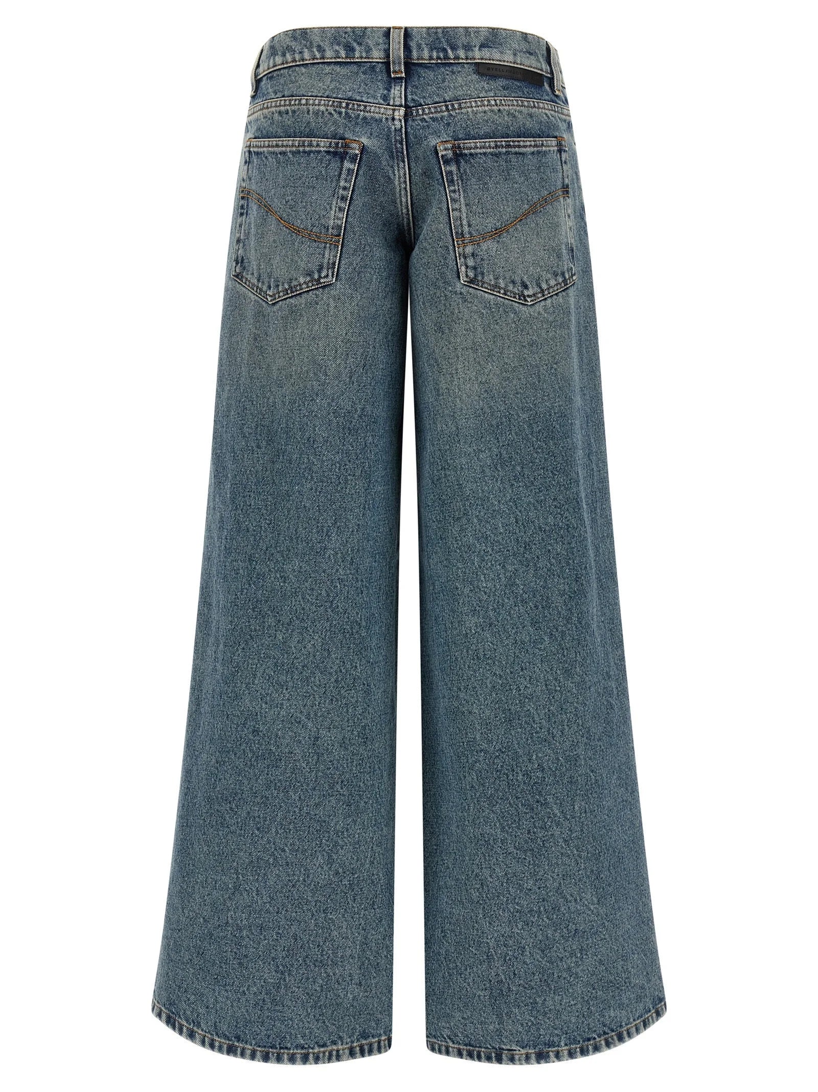 Stella McCartney Blue Cotton Jeans Denim