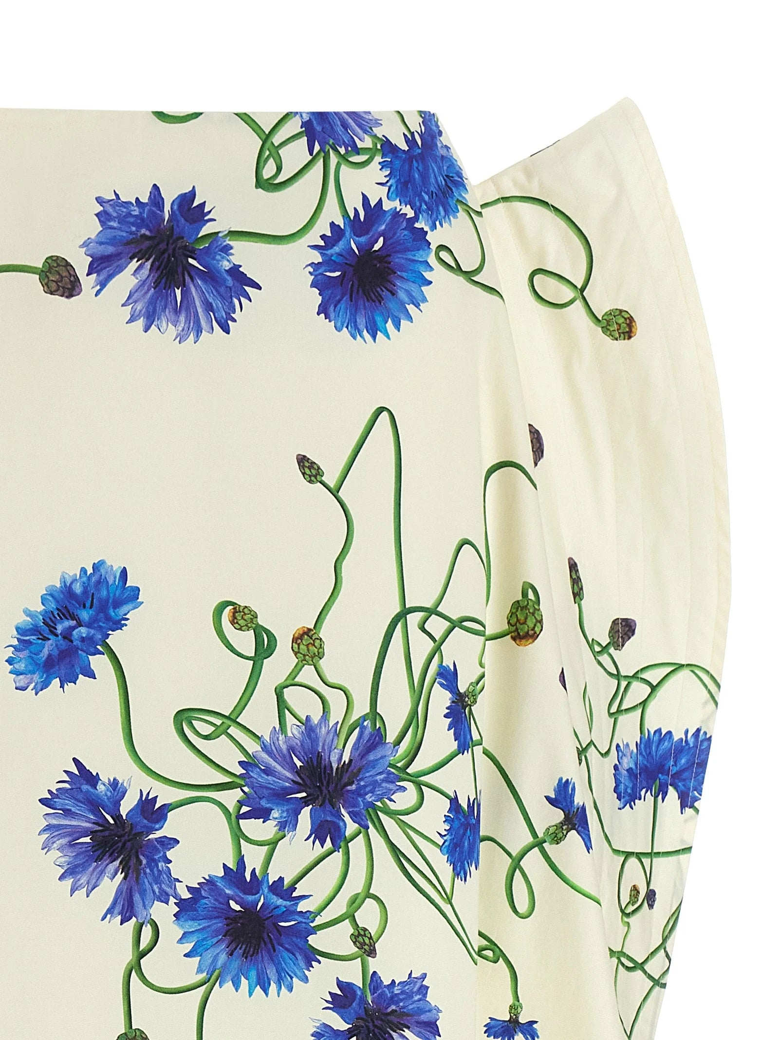 Stella McCartney Blue Cotton Mini Skirt - IT36 | S