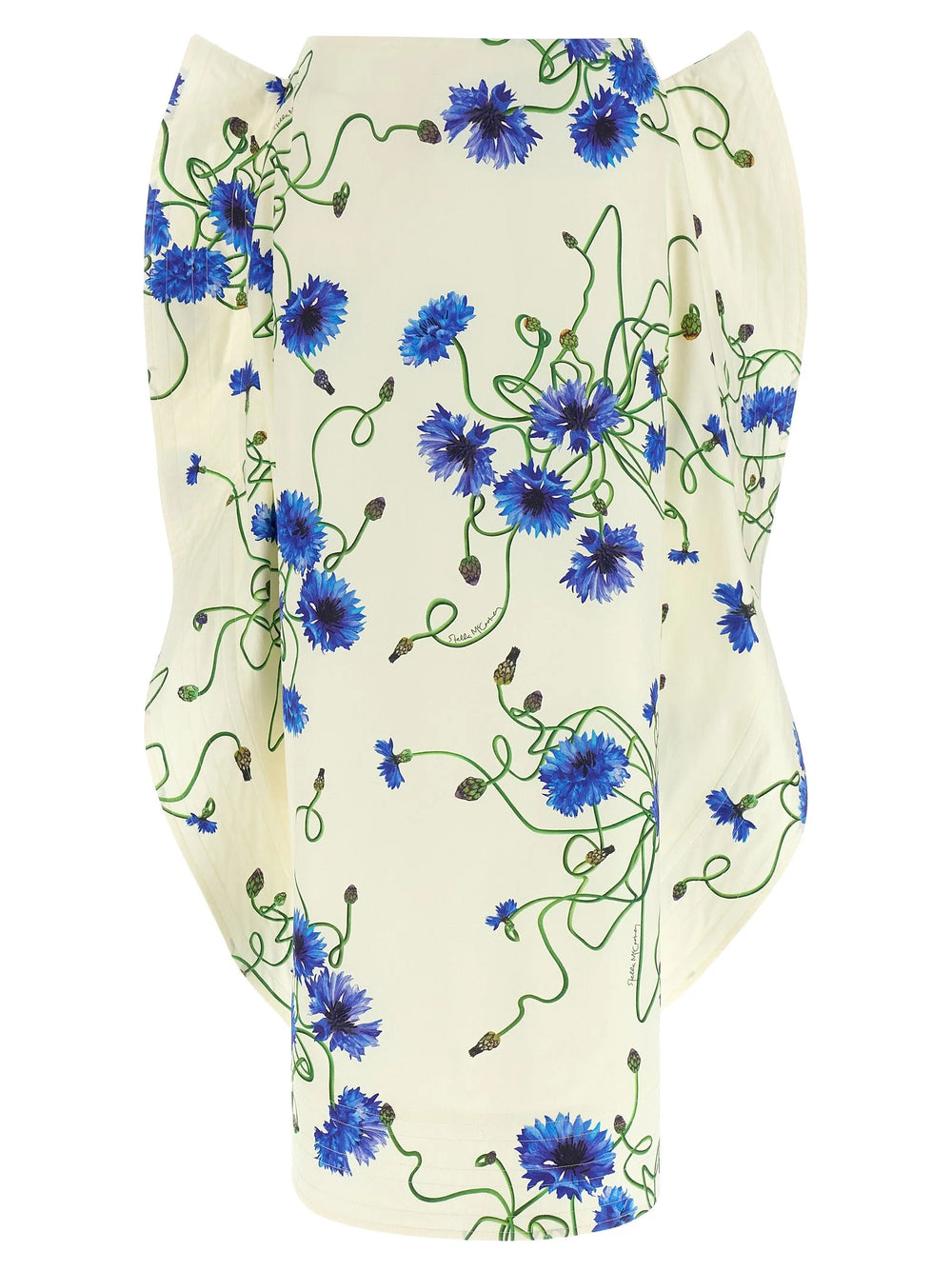 Stella McCartney Blue Cotton Mini Skirt - IT36 | S
