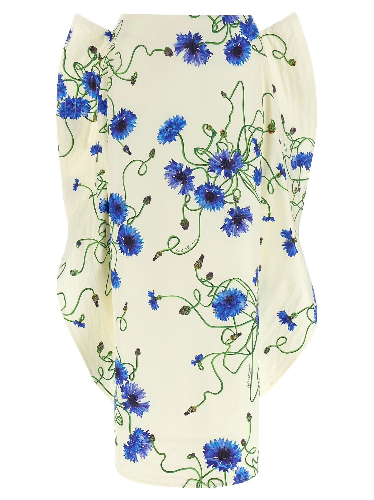 Stella McCartney Blue Cotton Mini Skirt - IT36 | S