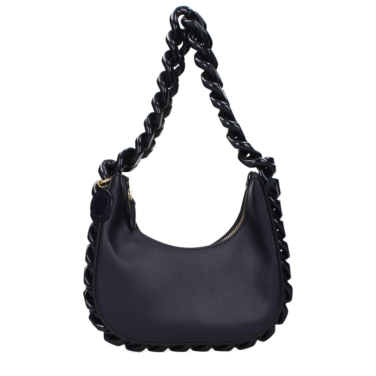 Stella McCartney Blue Leather Shoulder Bag