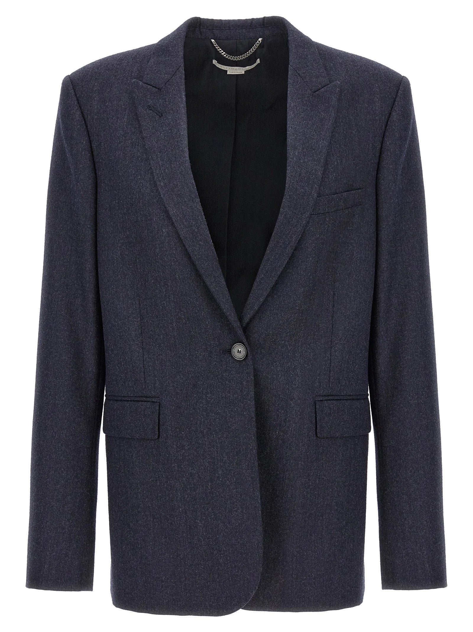 Stella McCartney Blue Viscose Blazer