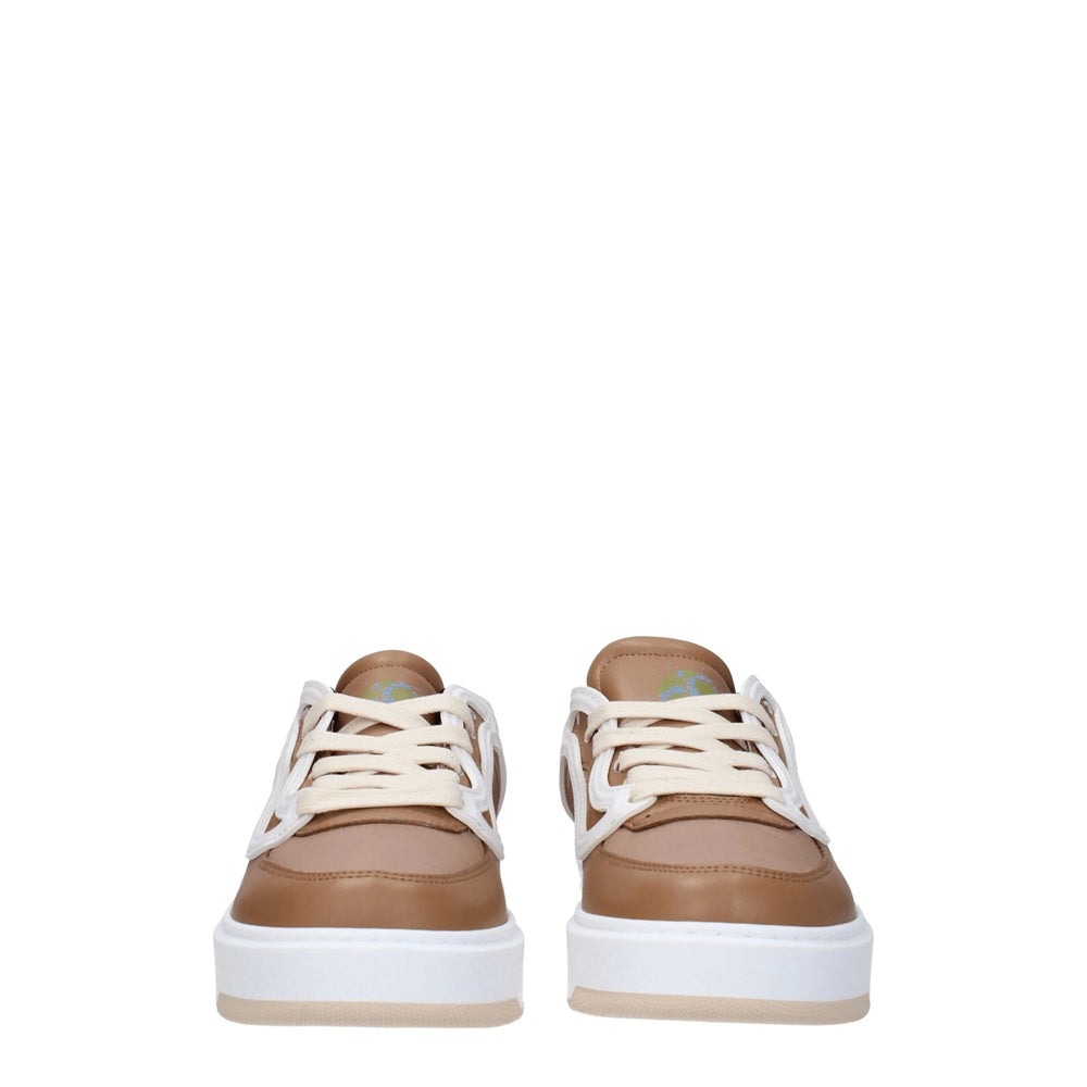Stella McCartney Brown Fabric Chunky Sneakers - EU38/US8 - Sneakers
