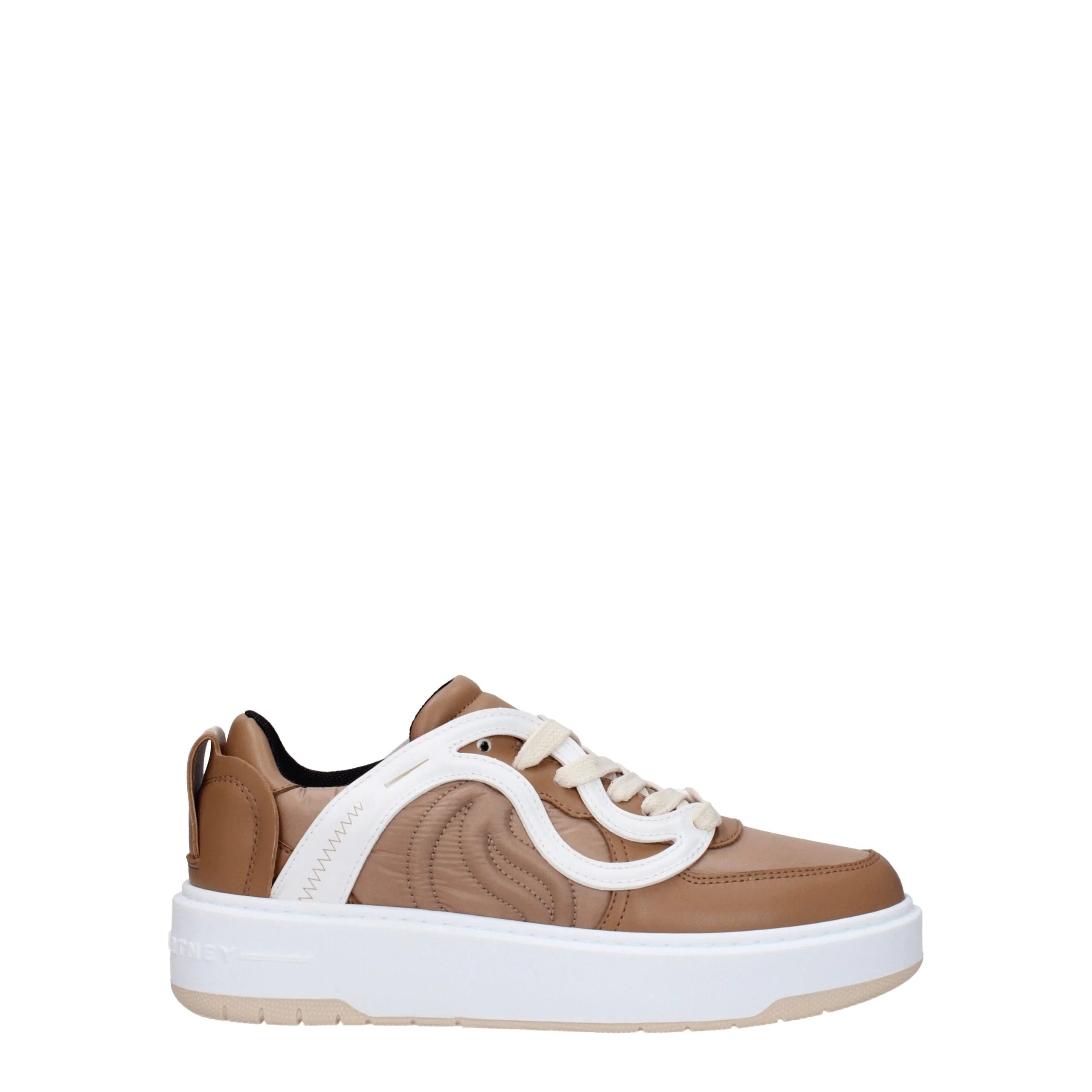 Stella McCartney Brown Fabric Chunky Sneakers - EU38/US8 - Sneakers