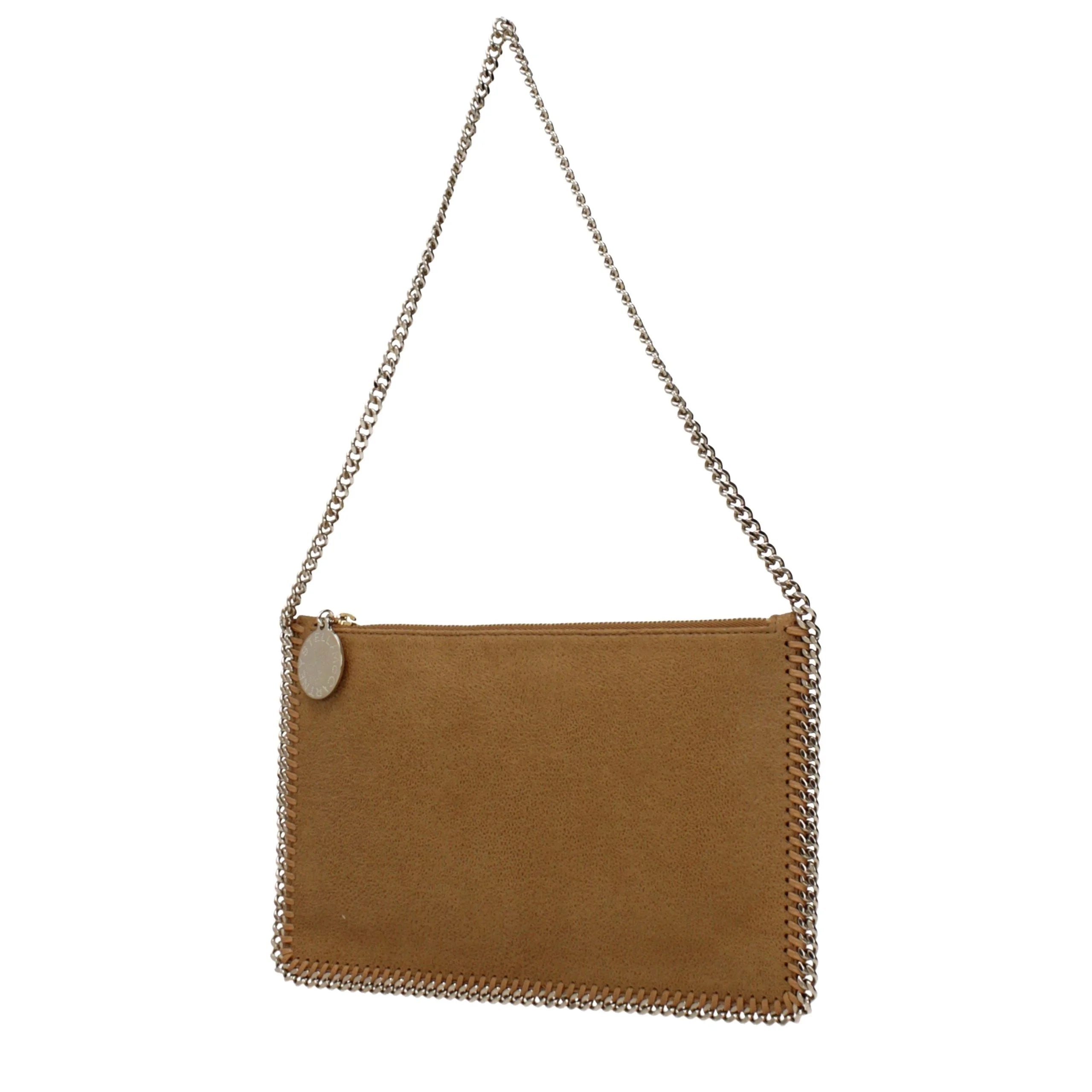 Stella McCartney Brown Leather Shoulder Bag