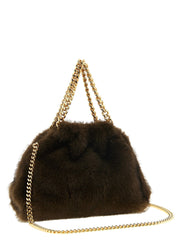 Stella McCartney Brown Polyester Handbag