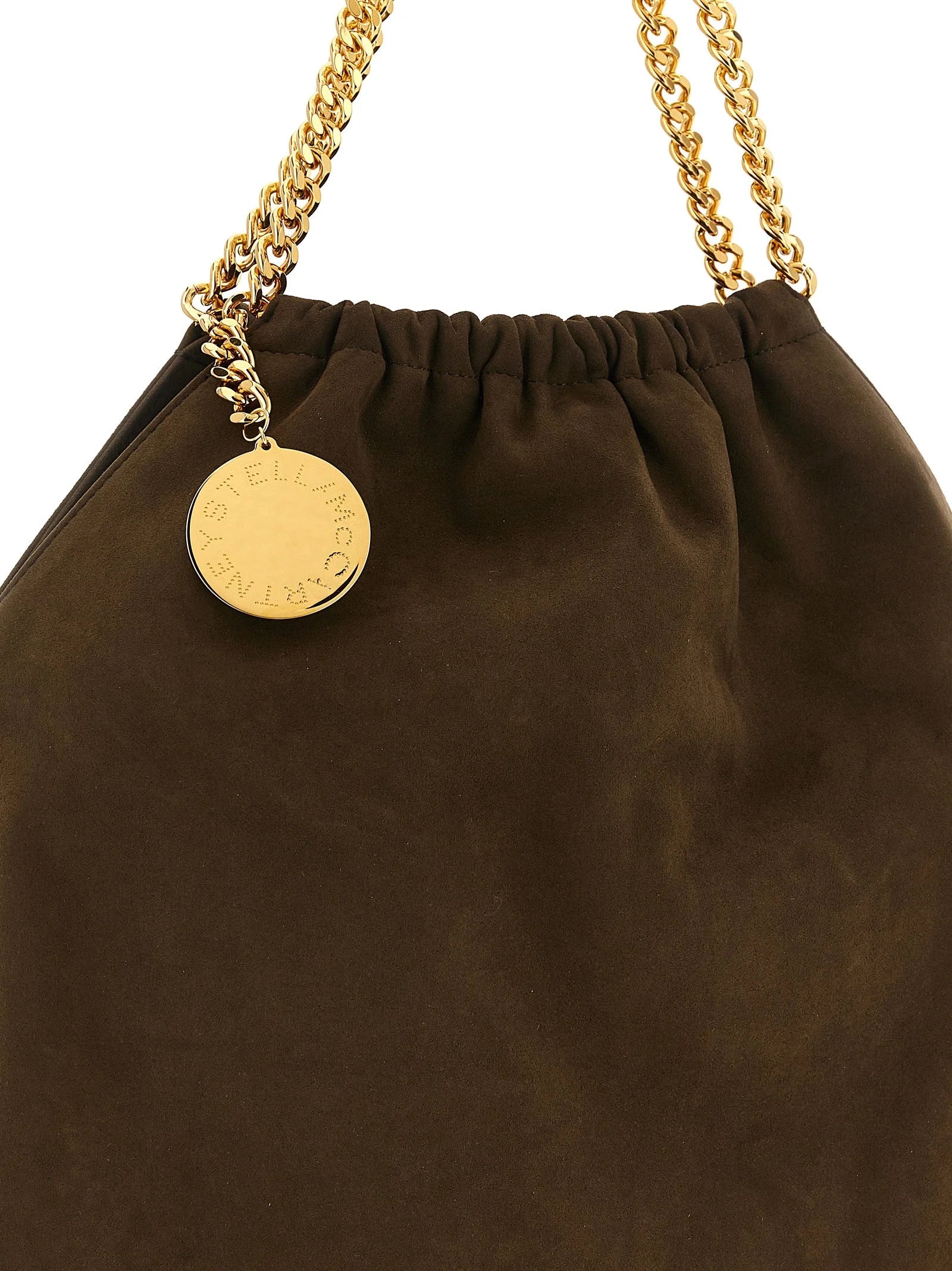Stella McCartney Brown Polyester Shoulder Bag