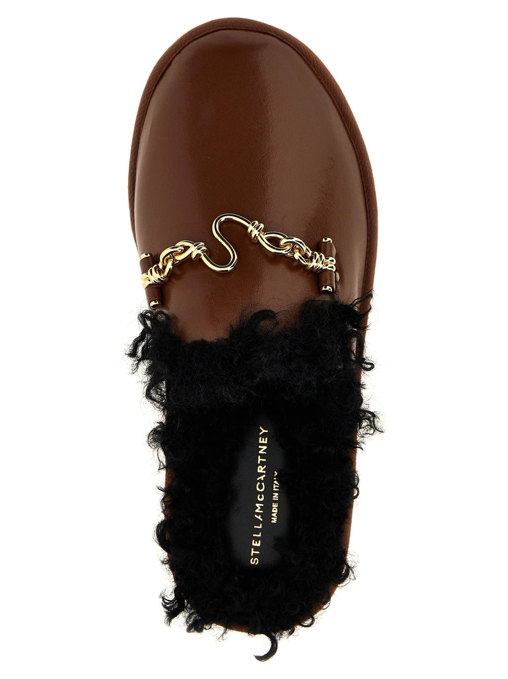 Stella McCartney Brown Polyethylene Mules - EU39/US9