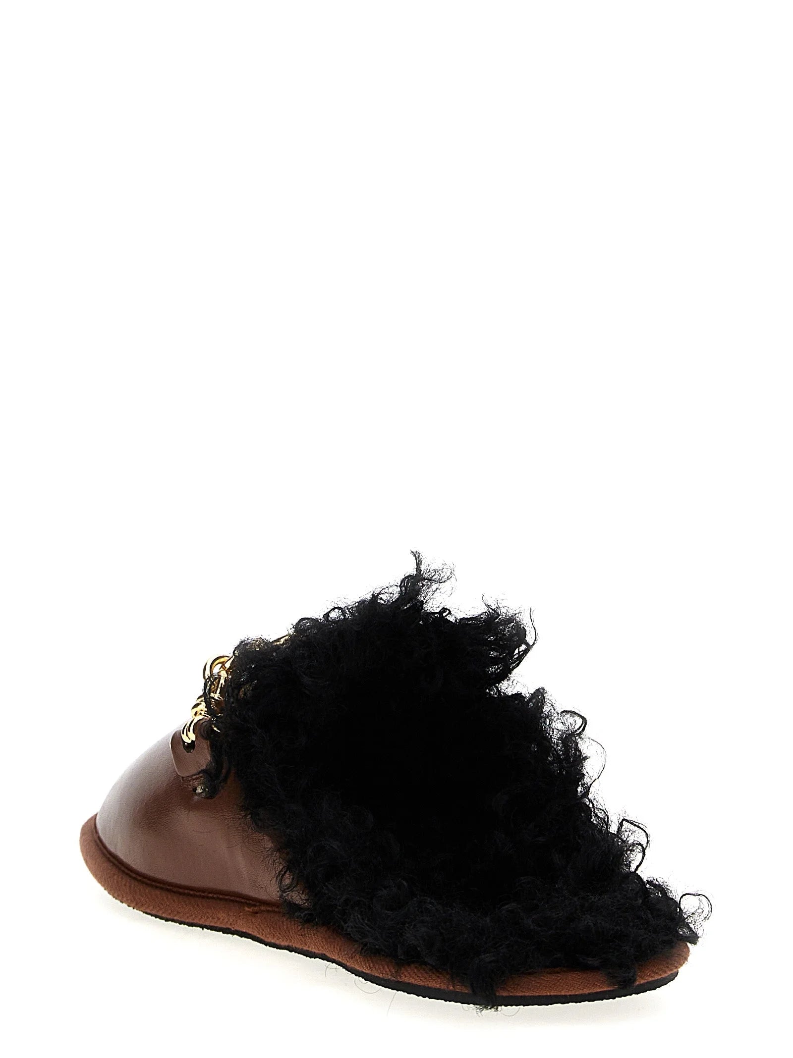 Stella McCartney Brown Polyethylene Mules - EU39/US9