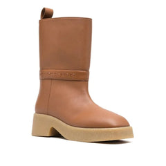Stella McCartney Bruine Regenlaarzen van Polyethyleen