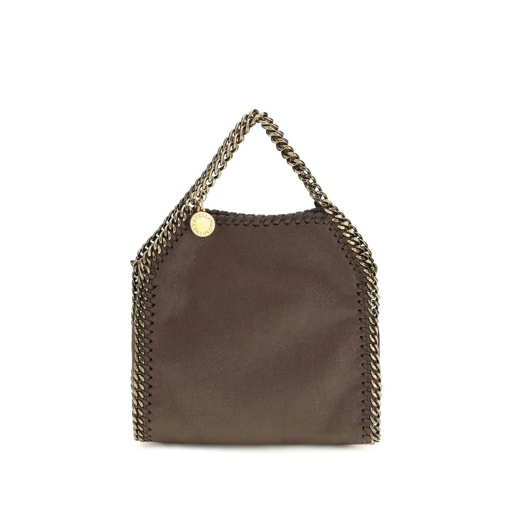 Stella McCartney Brown Suede Leather Shoulder Bag