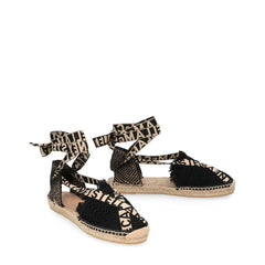 Stella McCartney Gaia Canvas Espadrilles - Flats