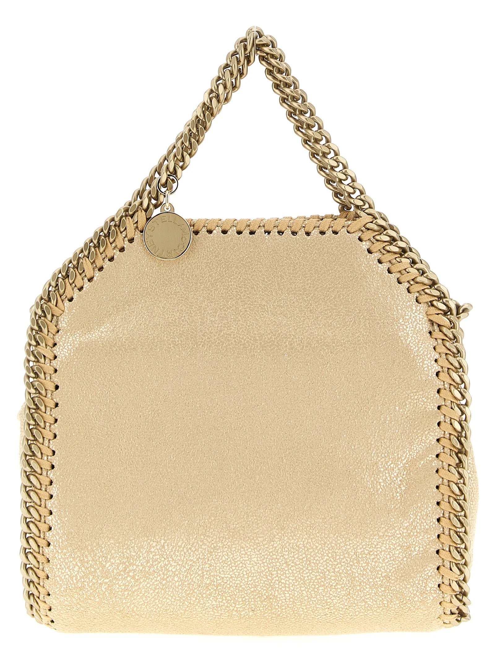 Stella McCartney Gold Polyester Handbag