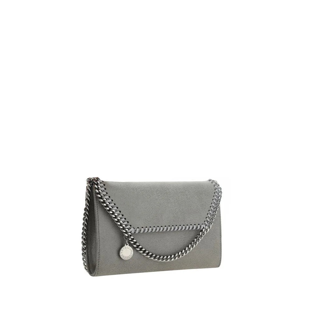 Stella McCartney Gray Polyester Shoulder Bag
